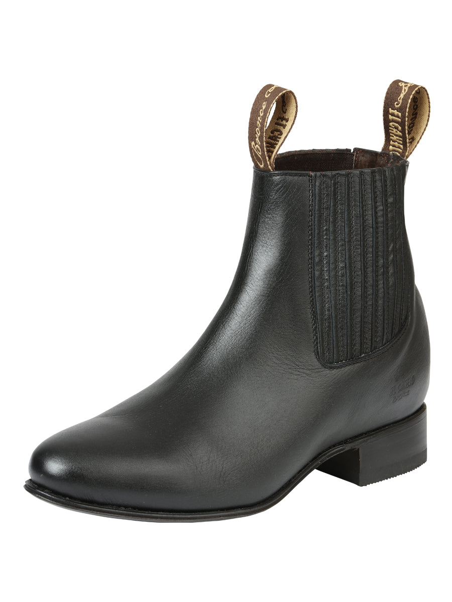 El Canelo Men’s Charro Boots - Black 45758