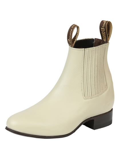 El Canelo Men’s Charro Boots - Oyster Color 45759