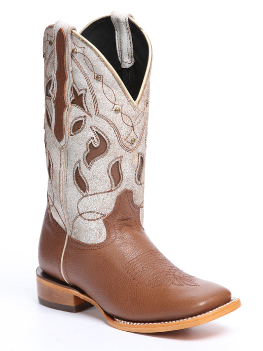 Women's El General Cowgirl Boot- Honey 45776