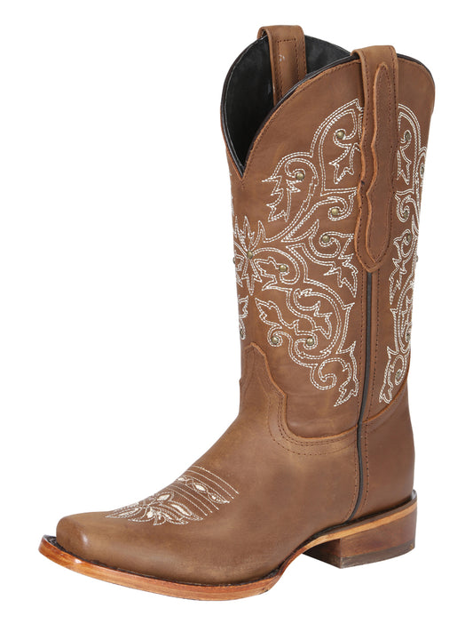 Women's El General Cowgirl Boot- Honey 45779