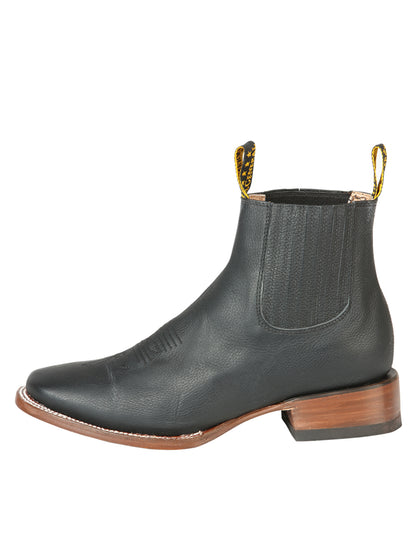 El General Men’s Ankle Boots - Cimarron Leather Black 126610