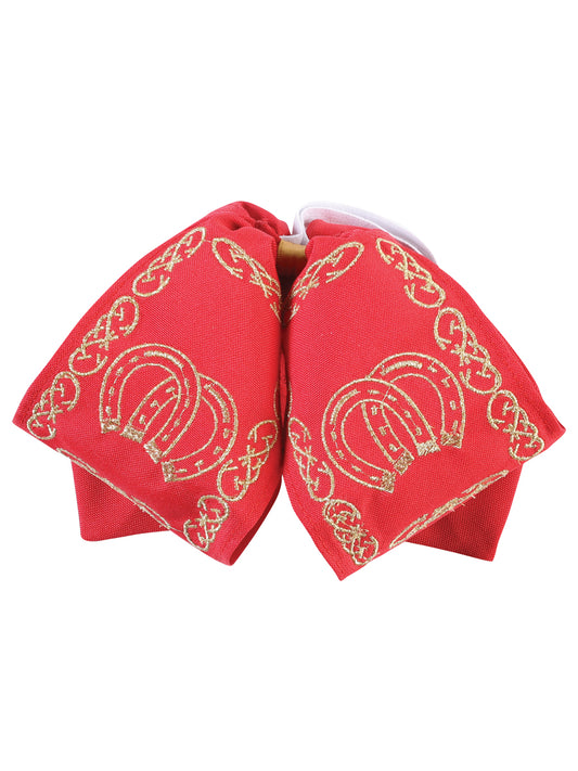 Adult 
Mexican Charro Bow Tie 100% Polyester Red/Gold  600485