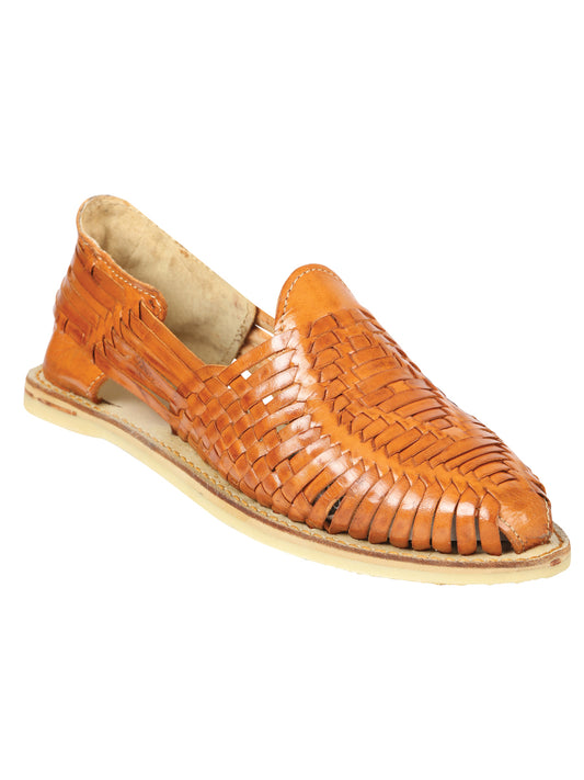 Mexican Artisanal Sandals Leather Tan 604016