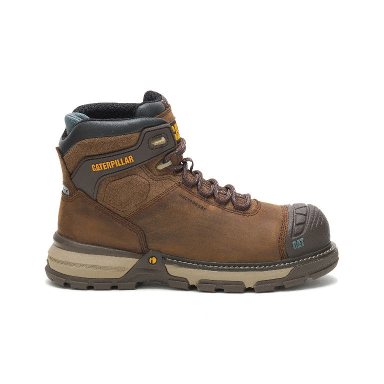 CATERPILLAR Women's Excavator Superlite Waterproof TX Nano Toe Work Boots P91324