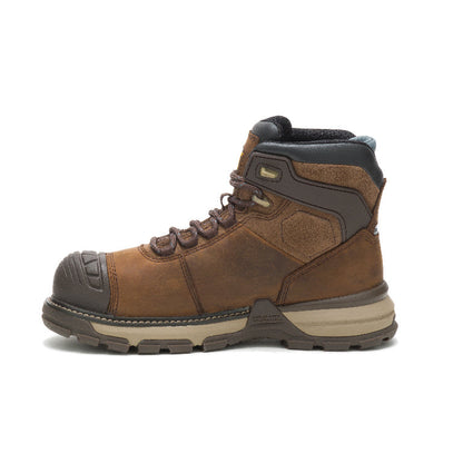 CATERPILLAR Women's Excavator Superlite Waterproof TX Nano Toe Work Boots P91324